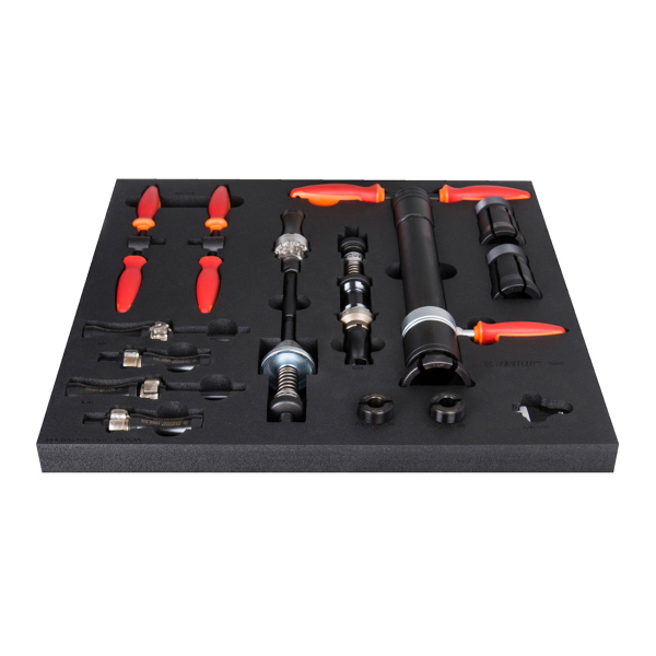 Unior - Serie de herramientas en bandeja 3 para 2600C - Herramientas para preparación de cuadro SET3-2600C-US