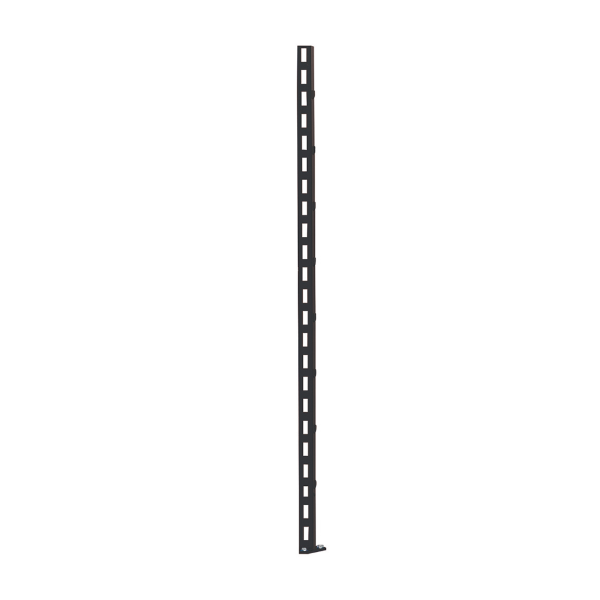 Unior - Left Support 990SL-BLACK for Perforated Rear Panel - Black