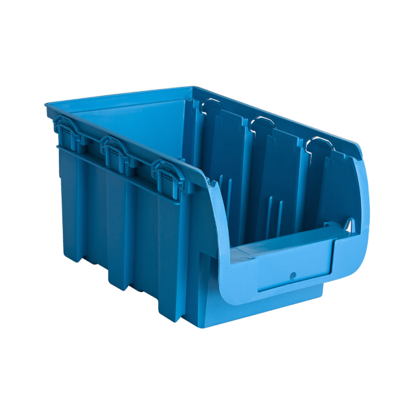 Unior - Plastic container PP.990HPB - 160x100x755mm, blue, pack of 3 pieces