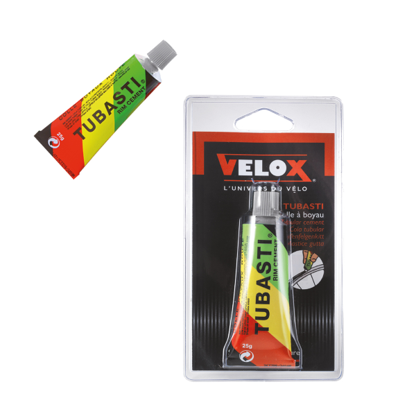 Velox - Tube de mastic TUBASTI 25gr. pour boyaux. Emballage blister.