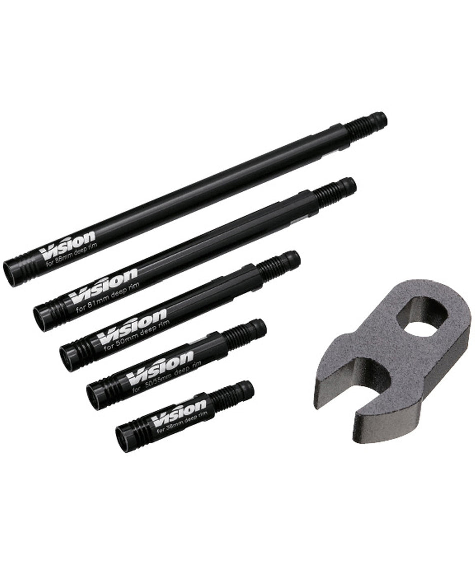 Vision ALU valve extension + E0310 wrench