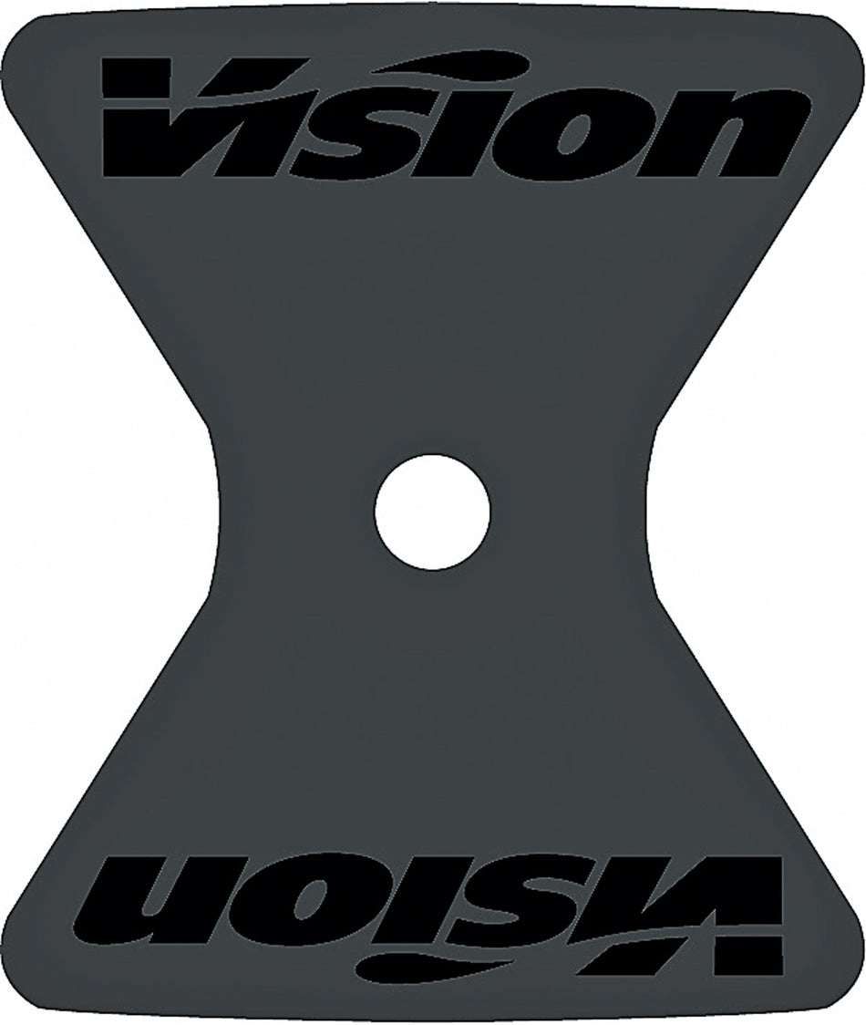 Autocollant Vision bloque-valve noir/gris