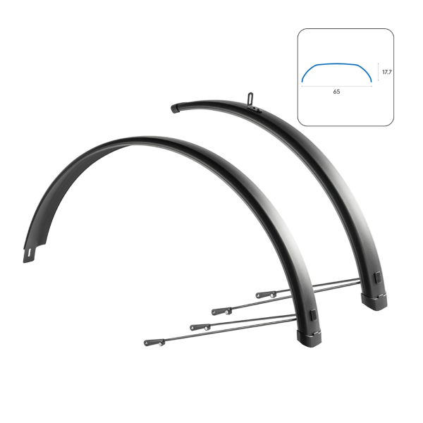 Wag - TREKKING 65 ALUMINUM fender kit