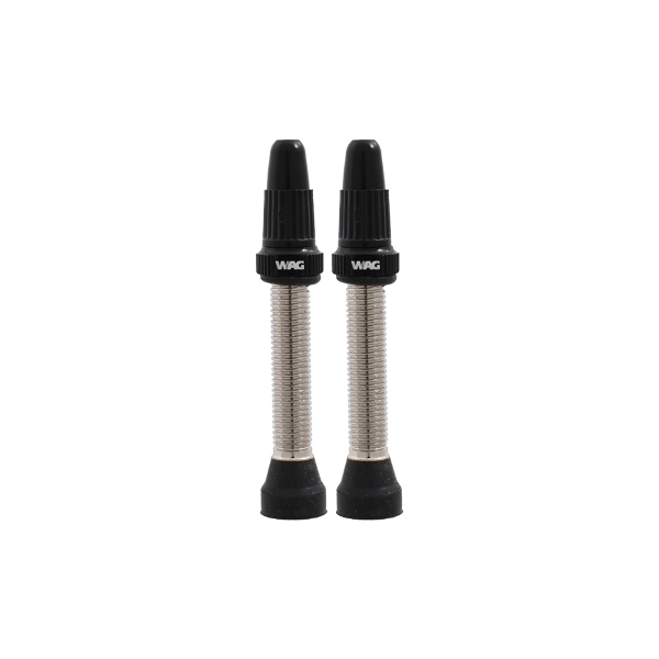 Wag - Pair of Conical Tubeless Valves 40mm