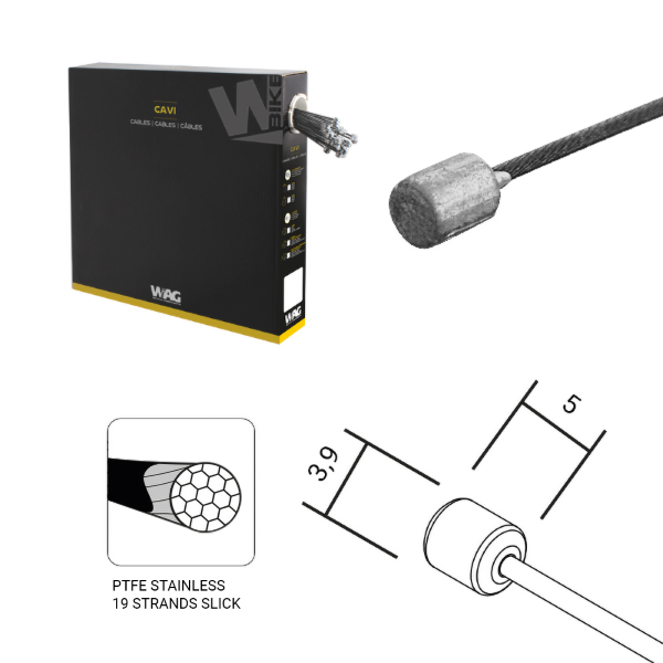 Wag - Teflon shift cables Campagnolo