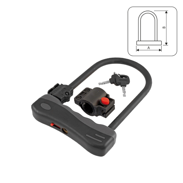 Wag - U-LOCK padlock Ø 12
