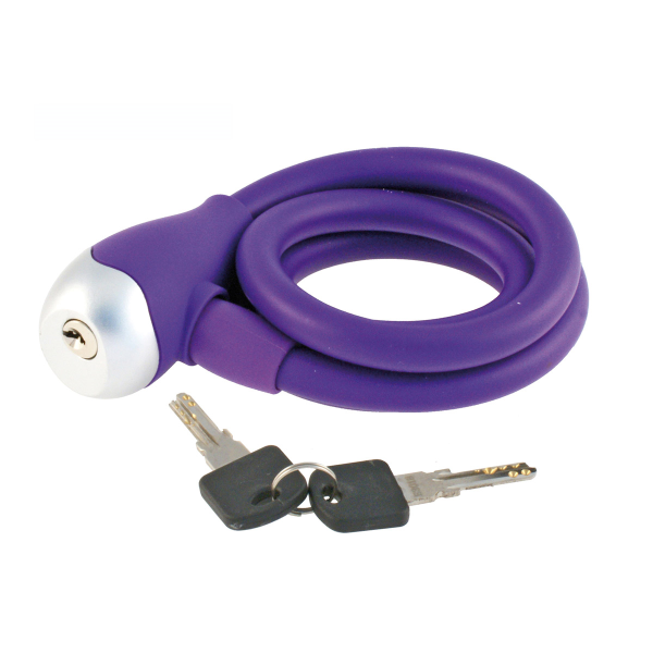 Wag - SILICON Ø 12 spiral cable lock