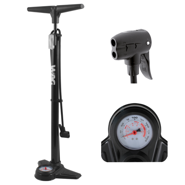 Wag - BASIC PLUS floor pump