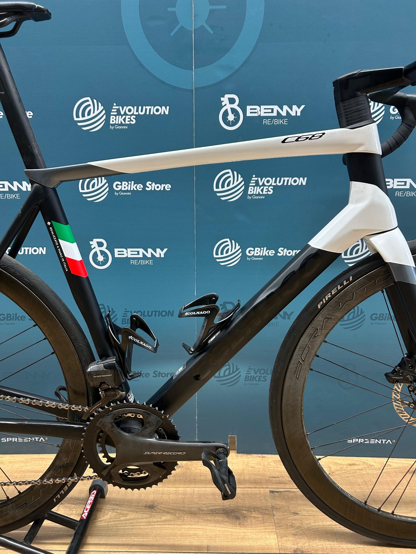 Colnago C68 Campaagnolo Super Record Wireless Größe 550 - Gebraucht