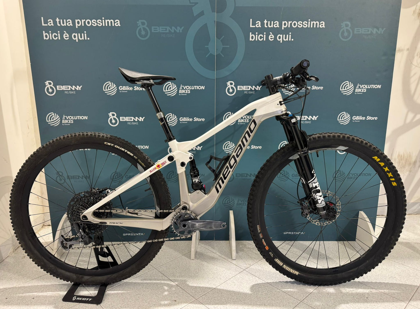 Taille de la piste Megamo S - Utilisé