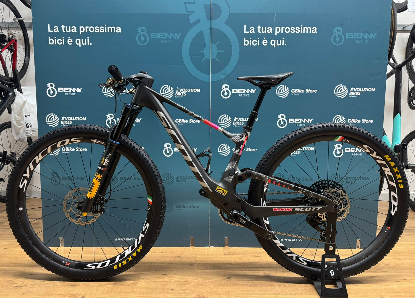 Scott Spark Coupe du Monde RC Evo XX AXS Taille S - Équipe officielle