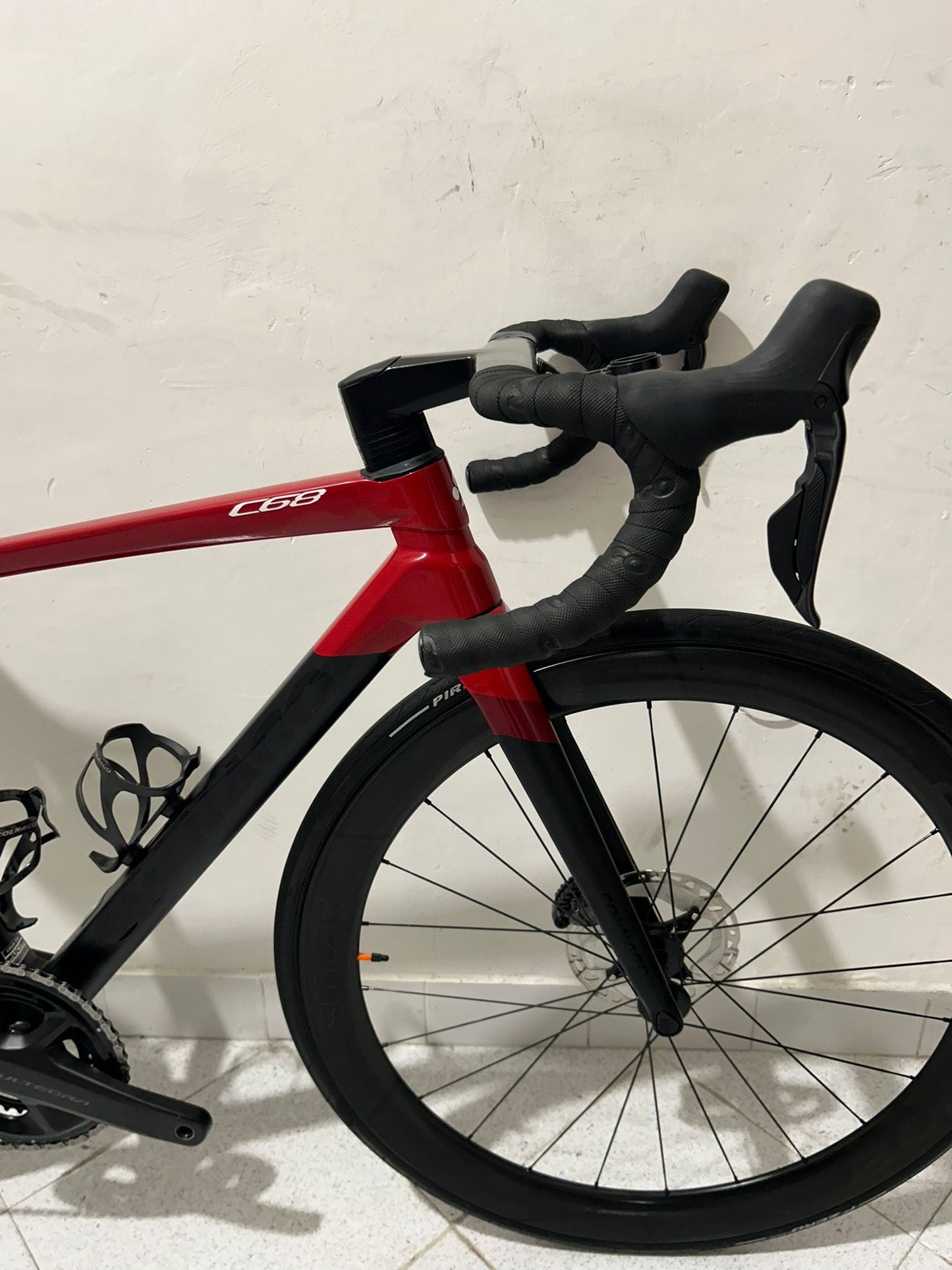 Colnago C68 Disc Ultegra DI2 Størrelse 455 - Brugt