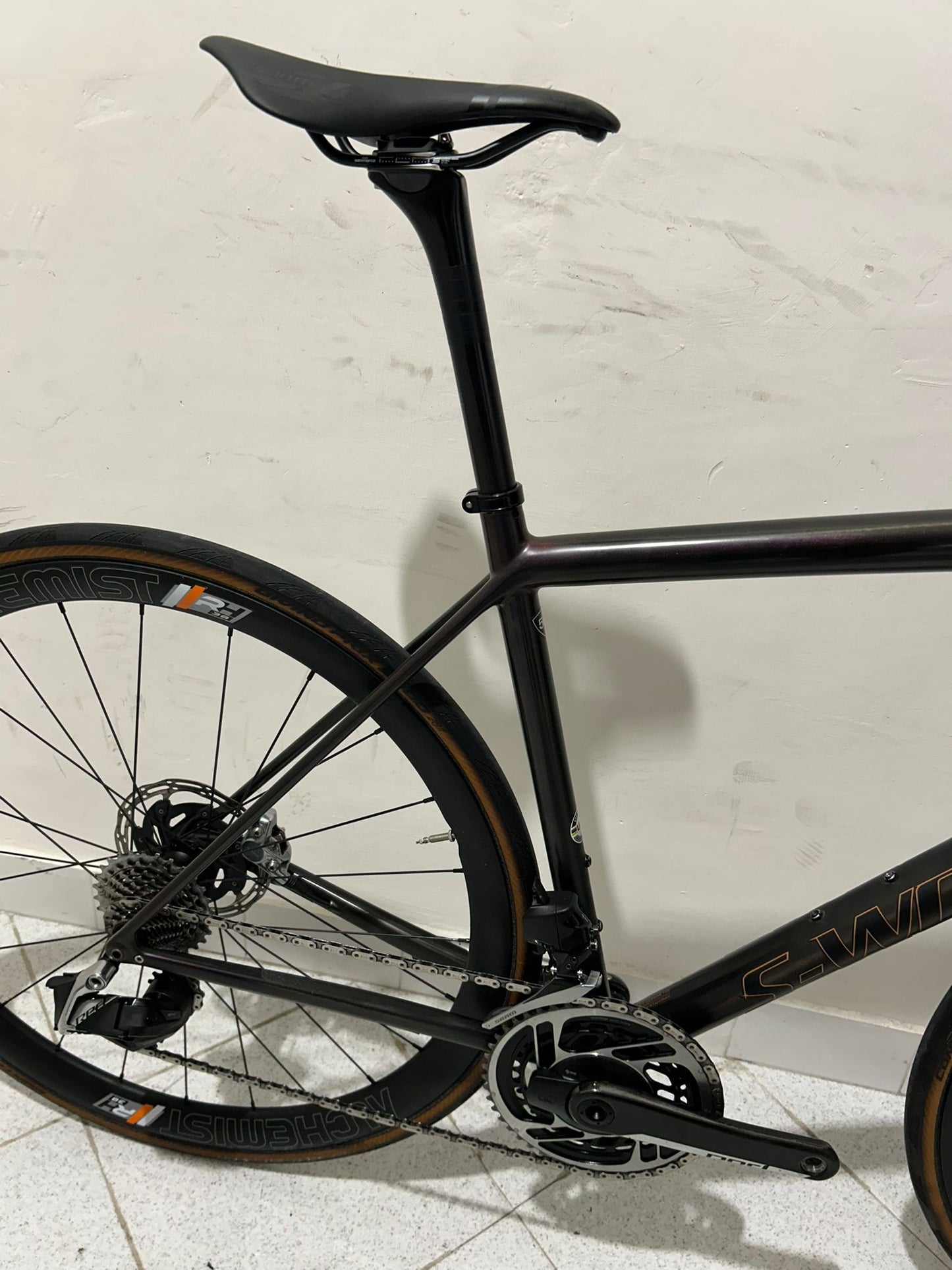 S-Works Aethos Rode Axs Maat 56 - Gebruikt