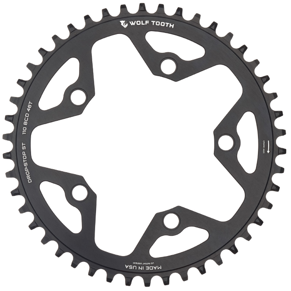 Wolftooth - Chainring BCD 110 mm 5 HOLES 1X SH12V
