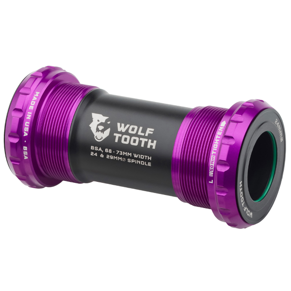 Wolftooth - Movimento centrale BSA filetto inglese per perno 24mm SHIMANO