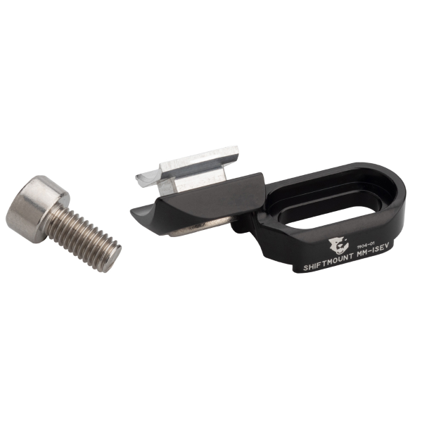 Wolftooth - Adaptador Shiftmount MM-ISEV para MANDO SRAM Matchmaker y freno SHIMANO I-SPEC EV