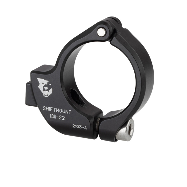 Wolftooth - Adaptador Shiftmount 22-ISII para MANDO SHIMANO I-SPEC II en manillar de 22,2mm