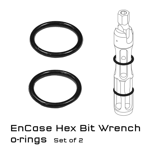 Wolftooth - KIT O-RING PER MULTITOOL HEX BIT - 2 P.ZI, NERO
