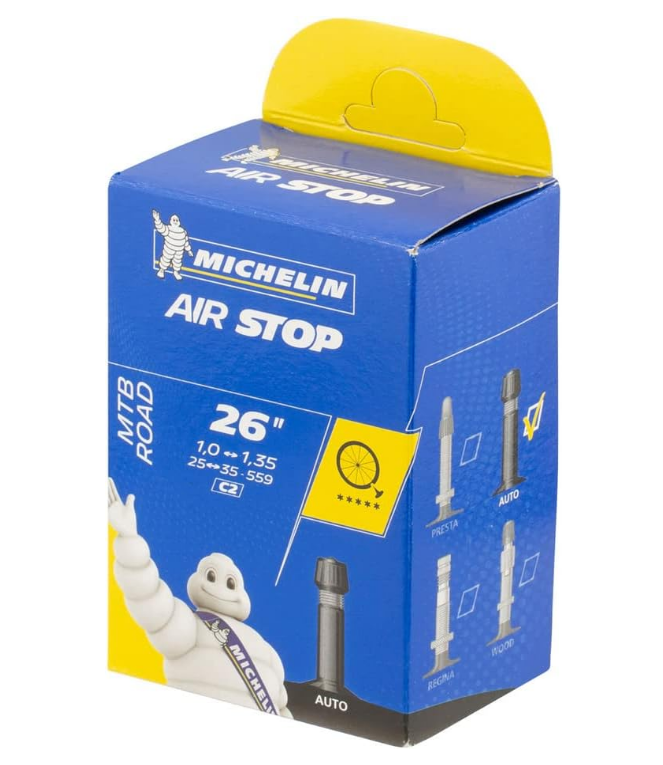 Dętka Michelin Air Stop 26x1.0-1.35 Zawór samochodowy 35mm