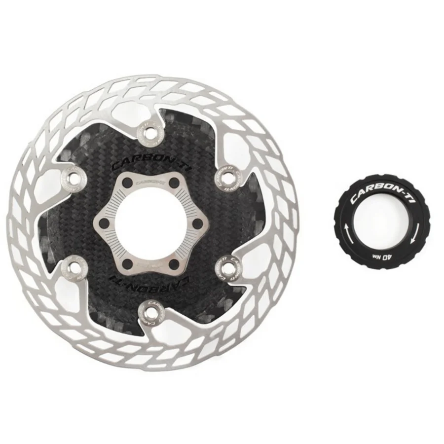 Carbon Ti X-Rotor Aero Center Lock Brake Disc