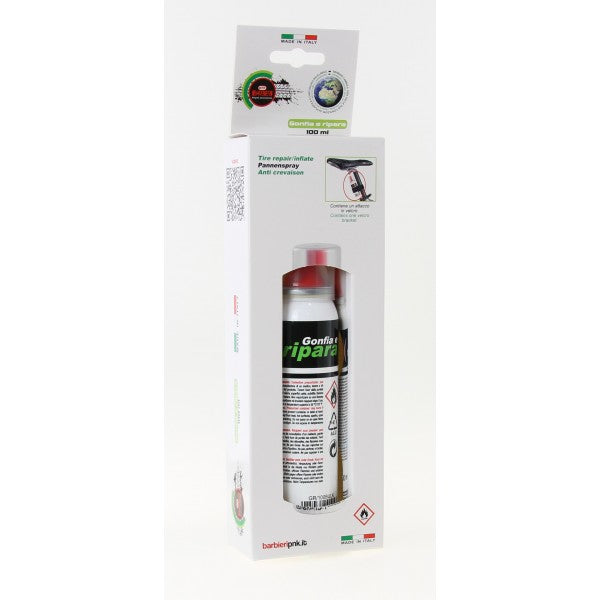 Barbieri Inflate and Repair with Velcro Attachment 100ml