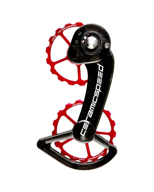 Pulegge en kooi veranderen oversized CeramicSPeed Sram Etap 11V.