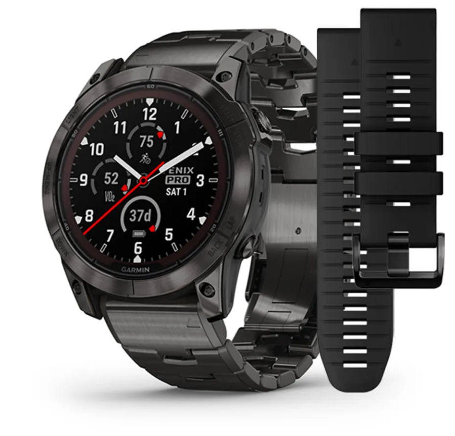 Garmin Fenix 7X Pro - Zafiro Solar