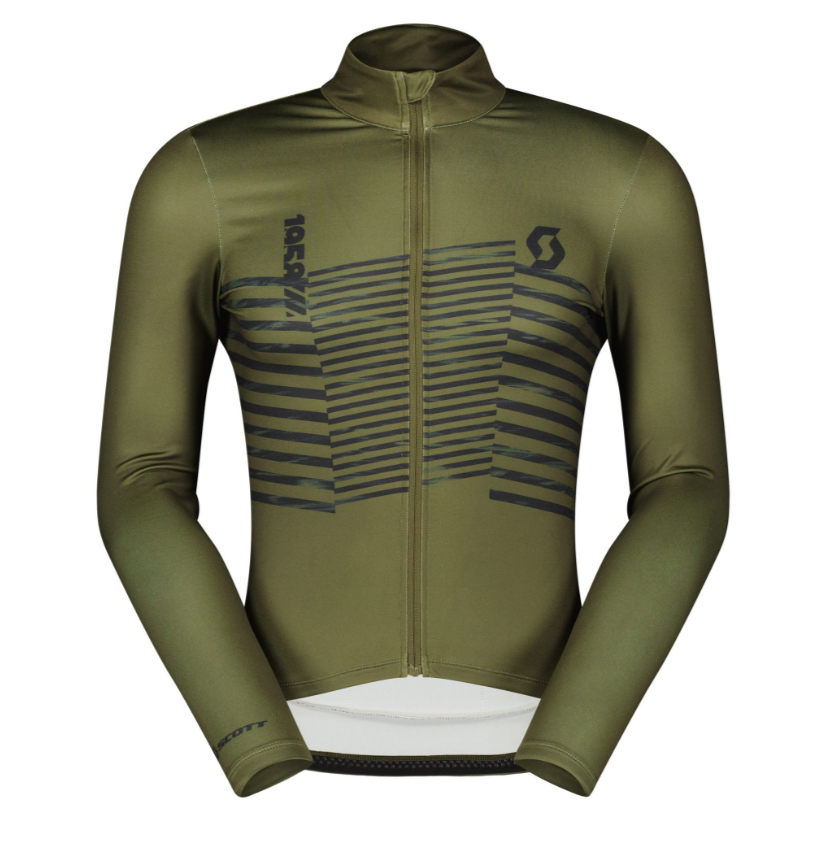 Herrenlangarmshirt Scott RC Team Warm Graphics