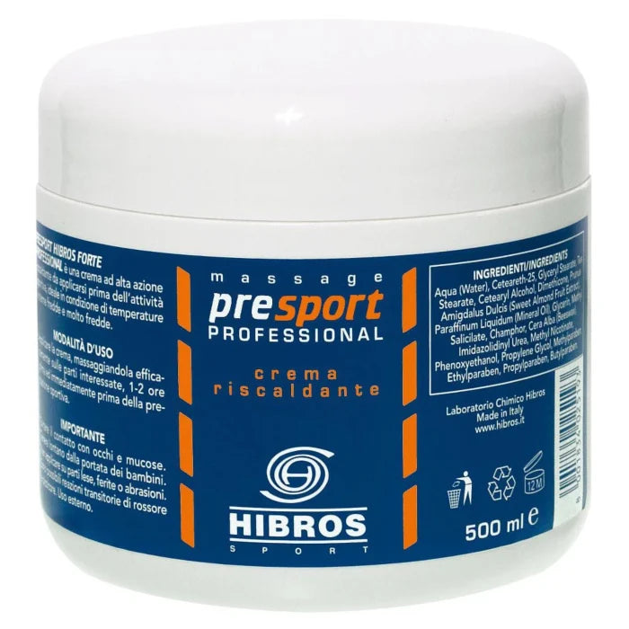Krem rozgrzewający Hibros Presport Media 500ml
