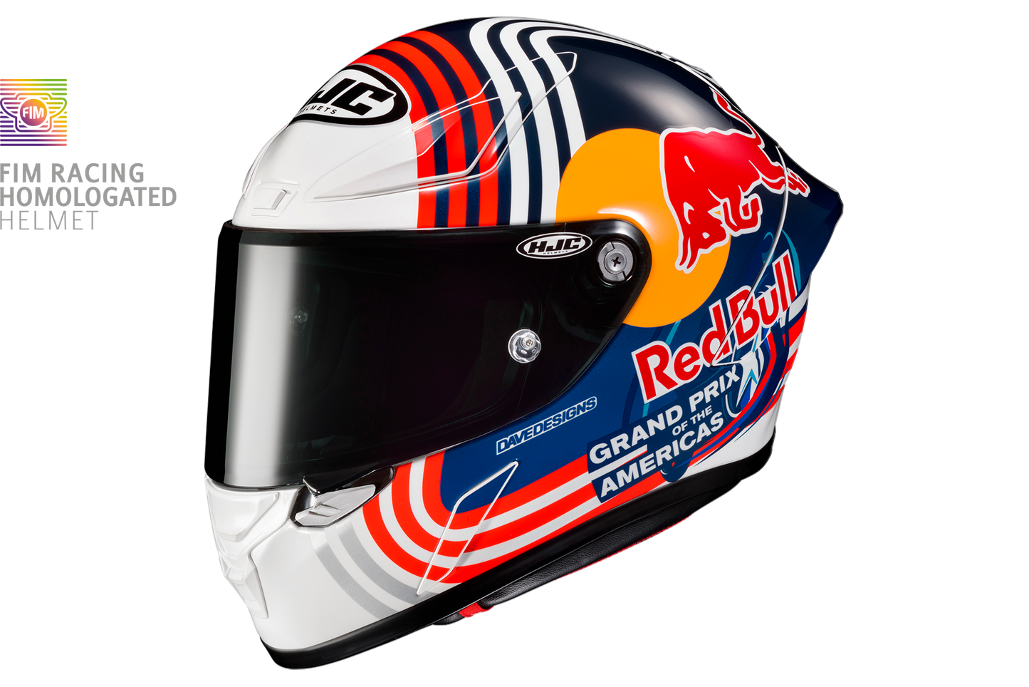 Volledige HJC RPHA 1 Red Bull Austin GP