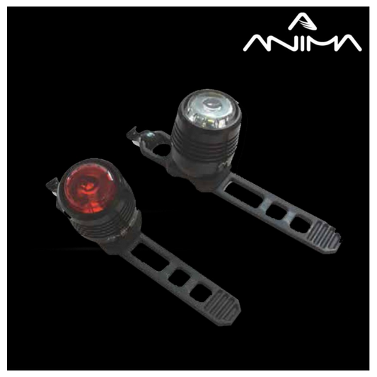 Kit fanalini a led ricaricabili USB ANIMA TO47K