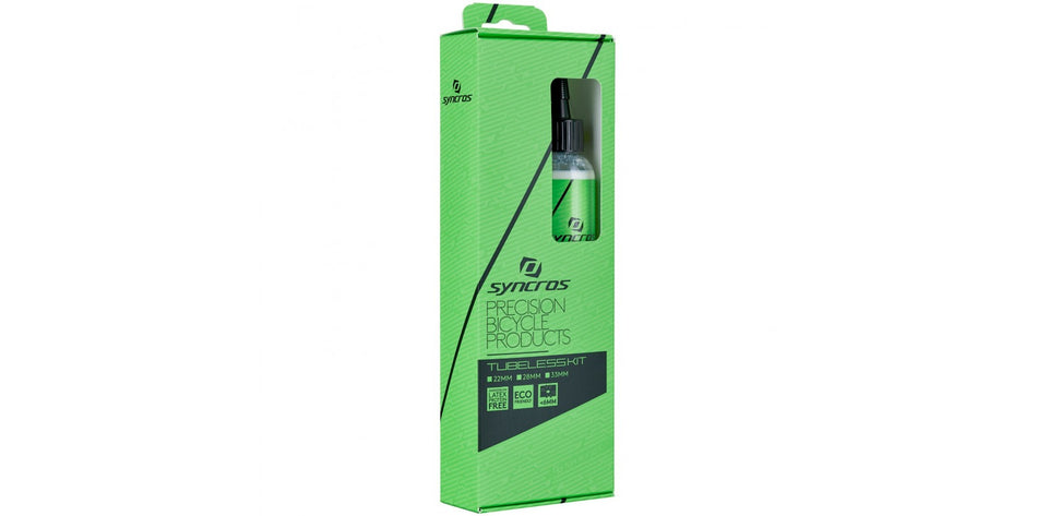 Kit Tubeless Syncros y cinta cubrenipples - 22mm