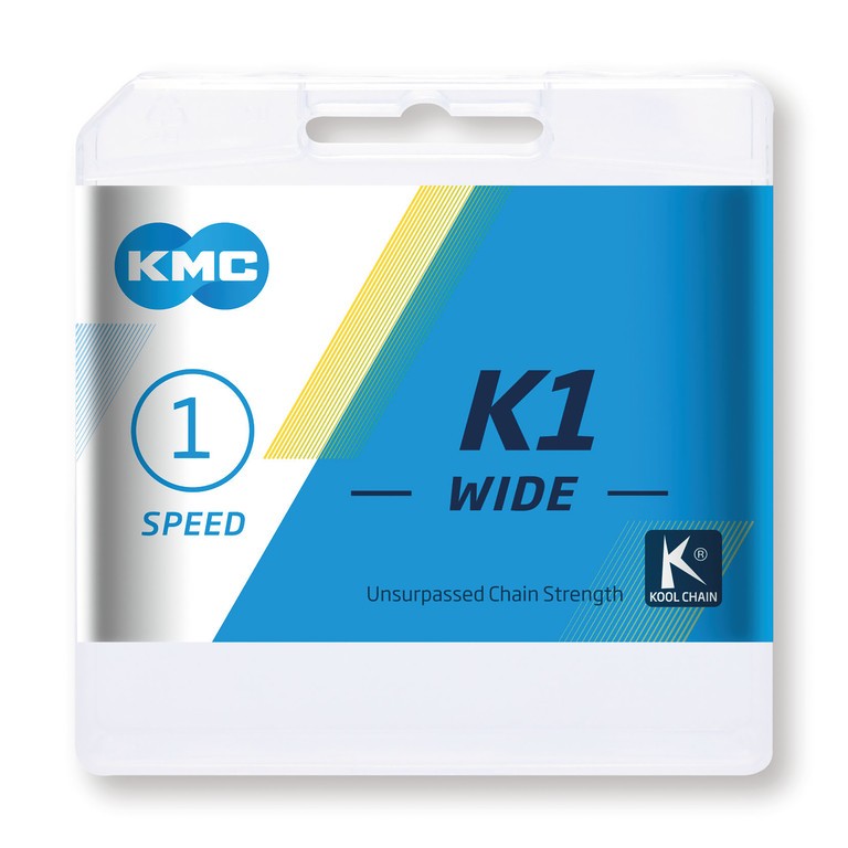 K1 breite KMC -Kette - 1 Geschwindigkeit