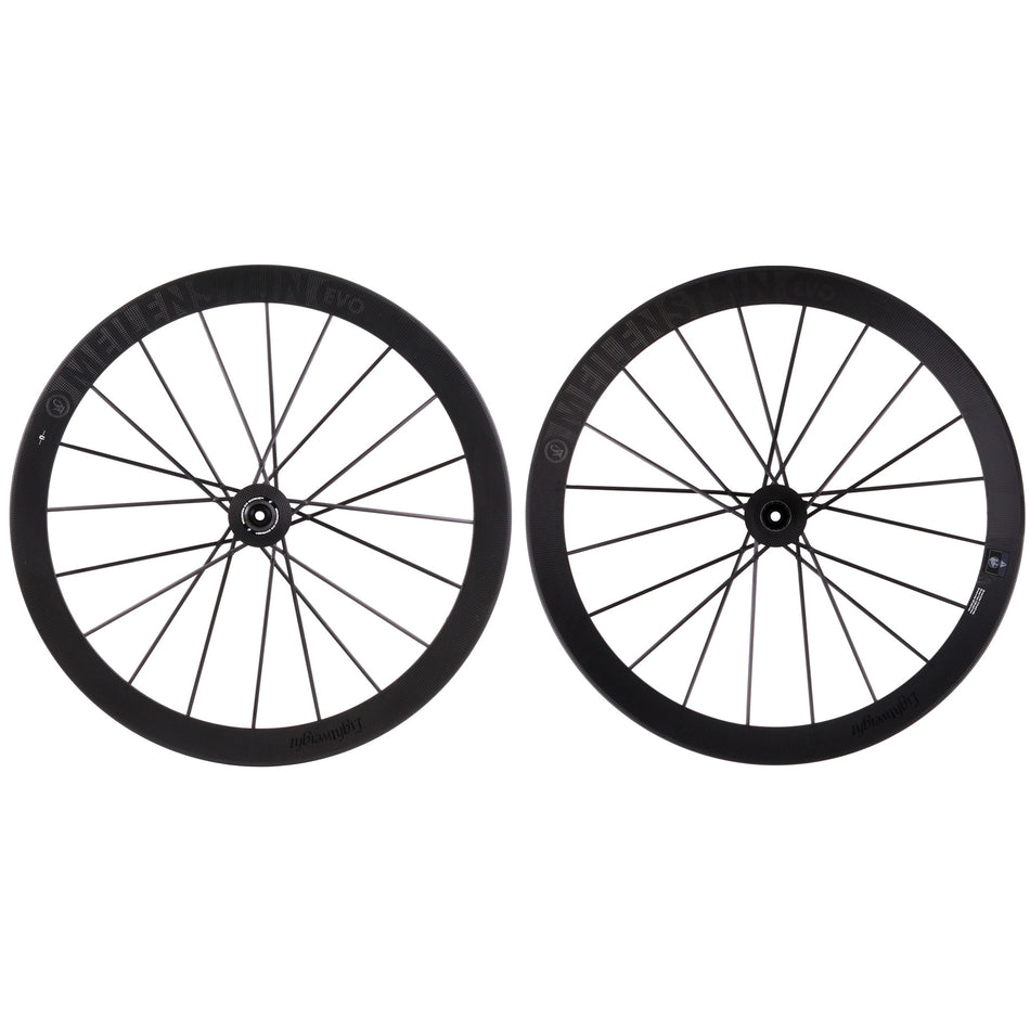 Ruedas Lightweight Meilenstein EVO disco tubeless Schwarz Edition