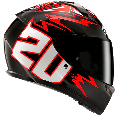 Volledige HJC C10 Diablo Mask -helm