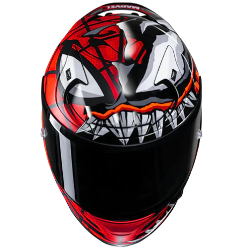 HJC RPHA 12 Maksimeret Venom Marvel MC1SF Helmet