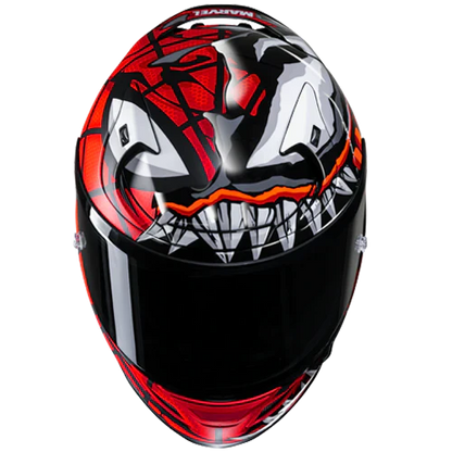 HJC RPHA 12 Maksimeret Venom Marvel MC1SF Helmet