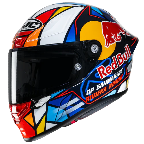 HJC RPHA 1 Red Bull Misano GP MC21 Capacete