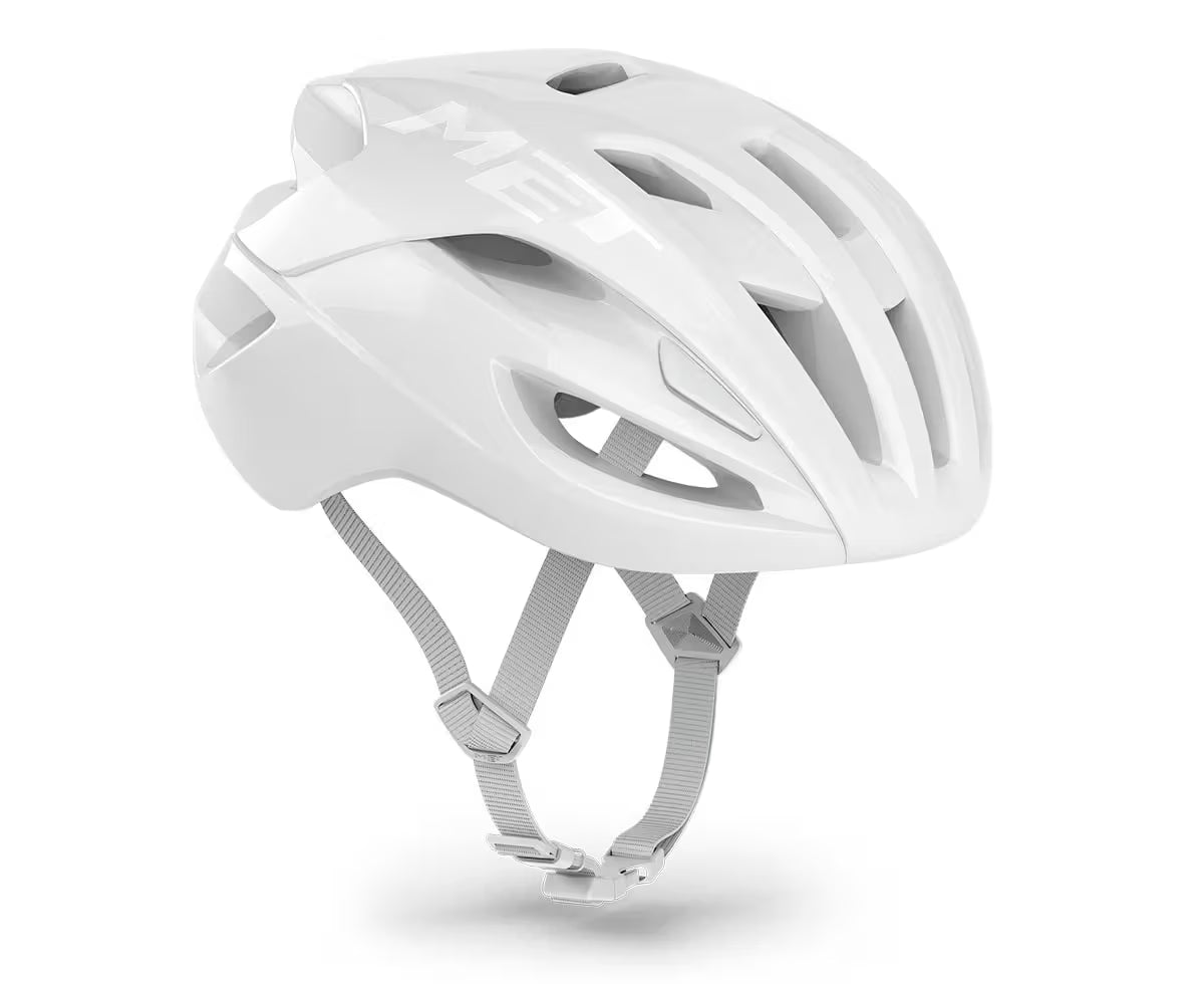 Casco Met Rivale Mips Absolute White Edición Limitada