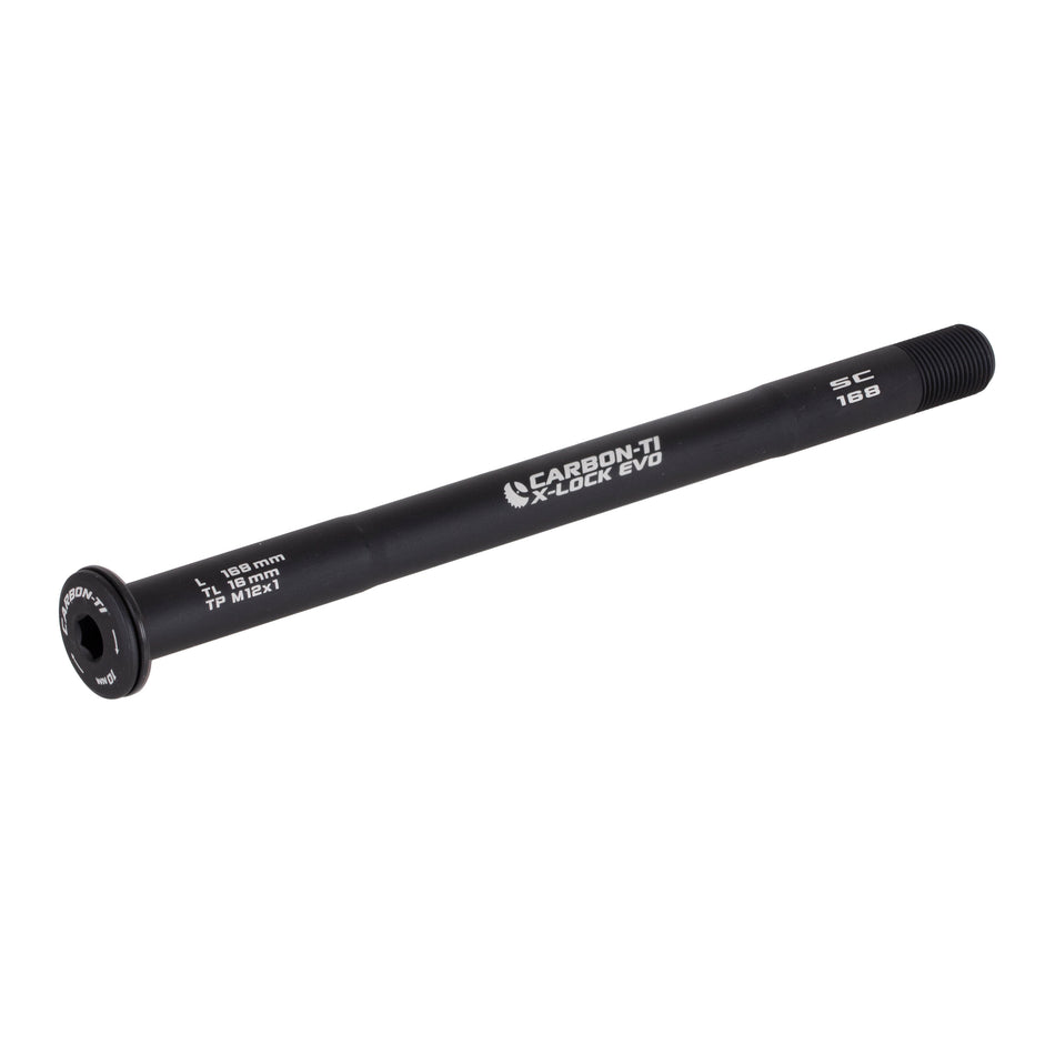 Eje Pasante de Rueda X-Lock EVO 12x1.0 (168 mm) Negro