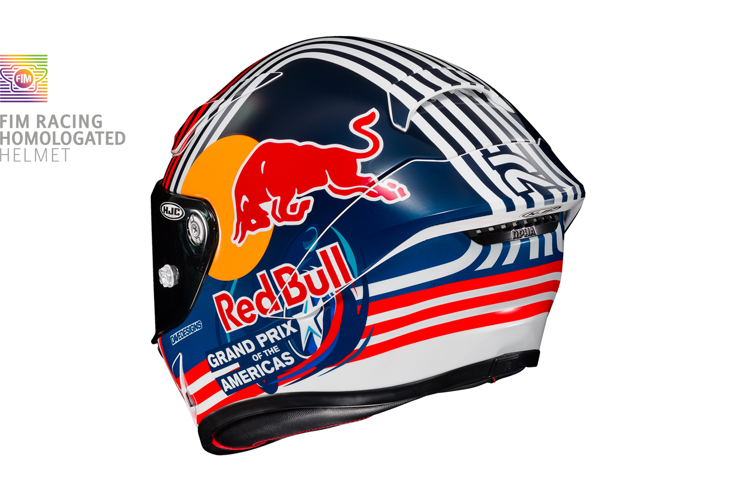 Volledige HJC RPHA 1 Red Bull Austin GP