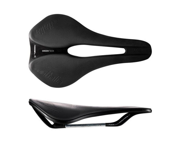 Sella Selle Italia Model X Green Tech Superflow L3 - Svart