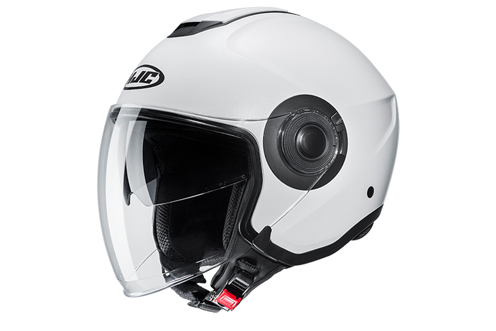 HJC i40 Capacete branco semi -plano