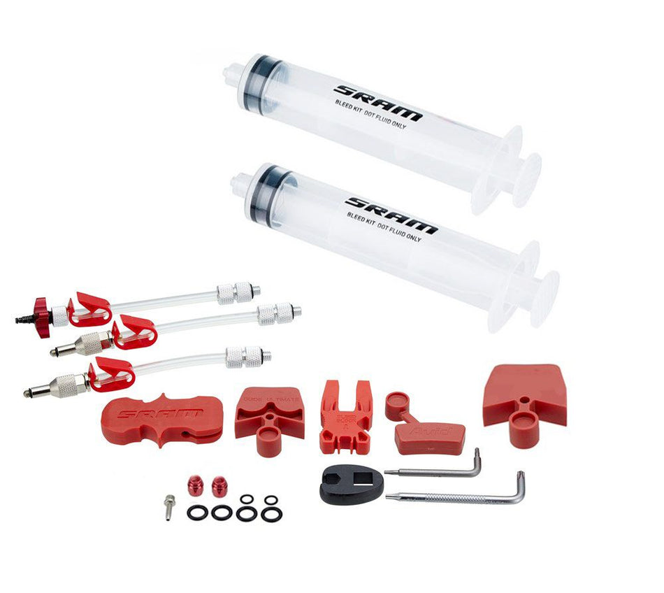 Kit de Purga de Frenos Hidráulicos Sram AM Bleed para X0/XX/Guide Sin Líquido