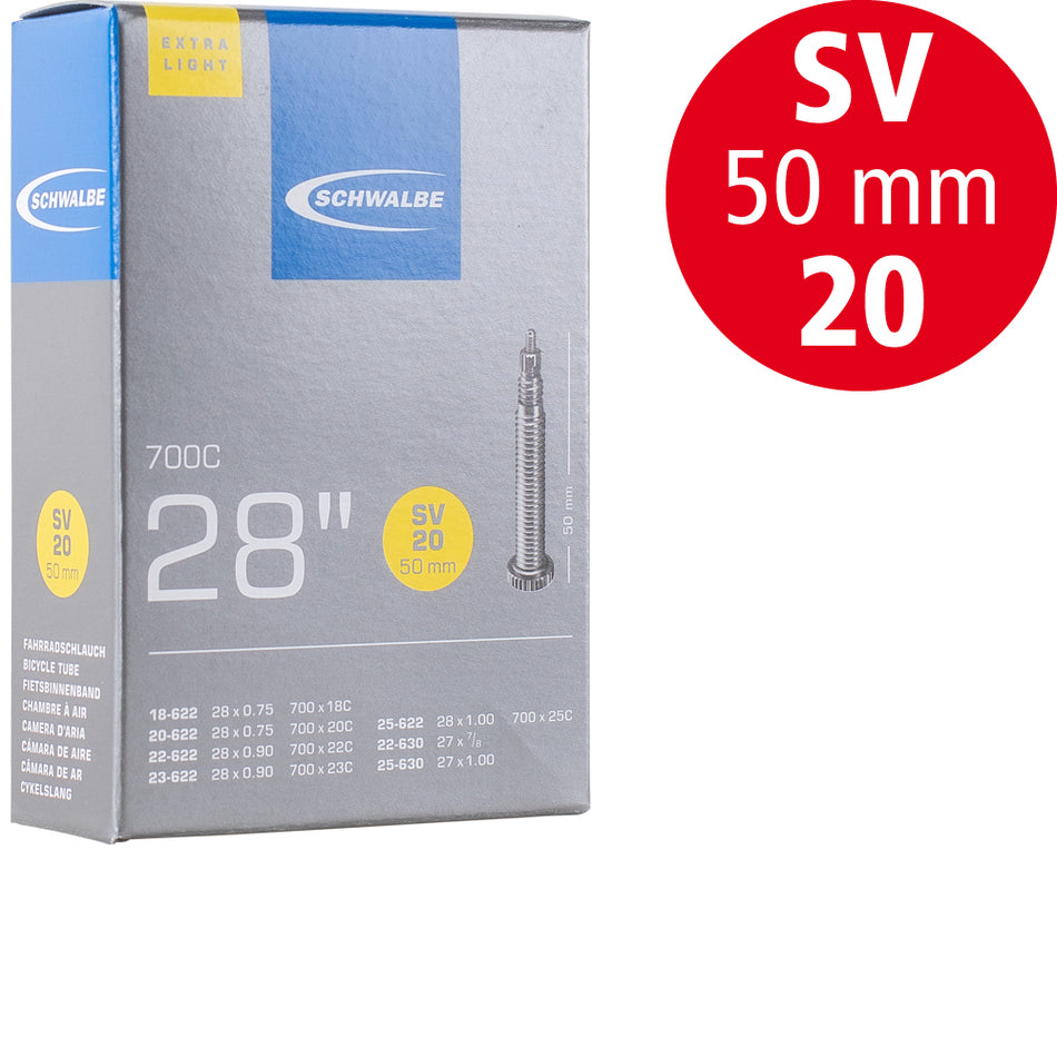 Camera d'aria Schwalbe SV20 Extraleggera Corsa