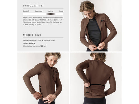 Maglia GripGrab Explr Merinotech Termica Maniche Lunghe Uomo - foto 6