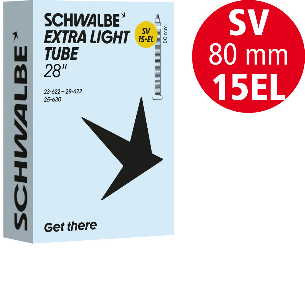 Camera d'aria Schwalbe SV15-EL Extralight da corsa