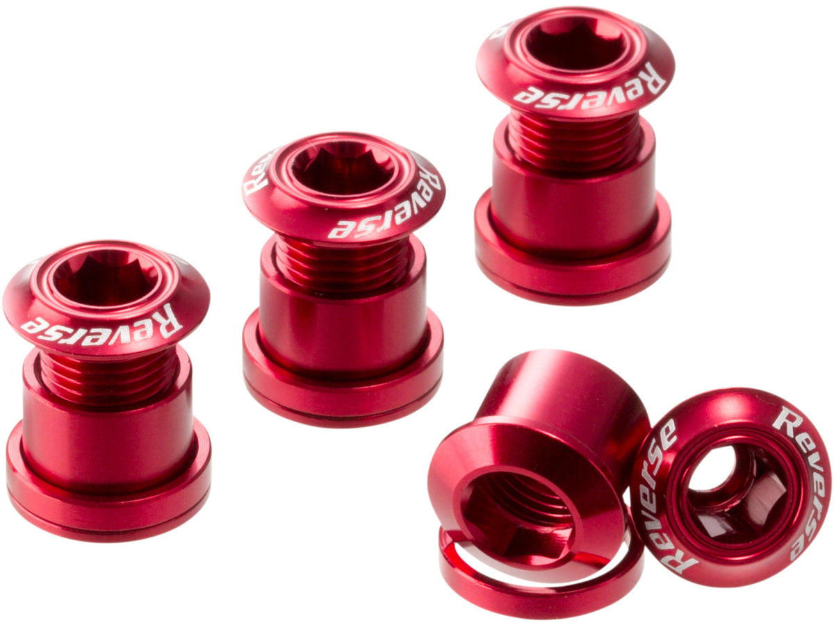 Viti corona Reverse Chainring Bolt set da 4 - foto 2