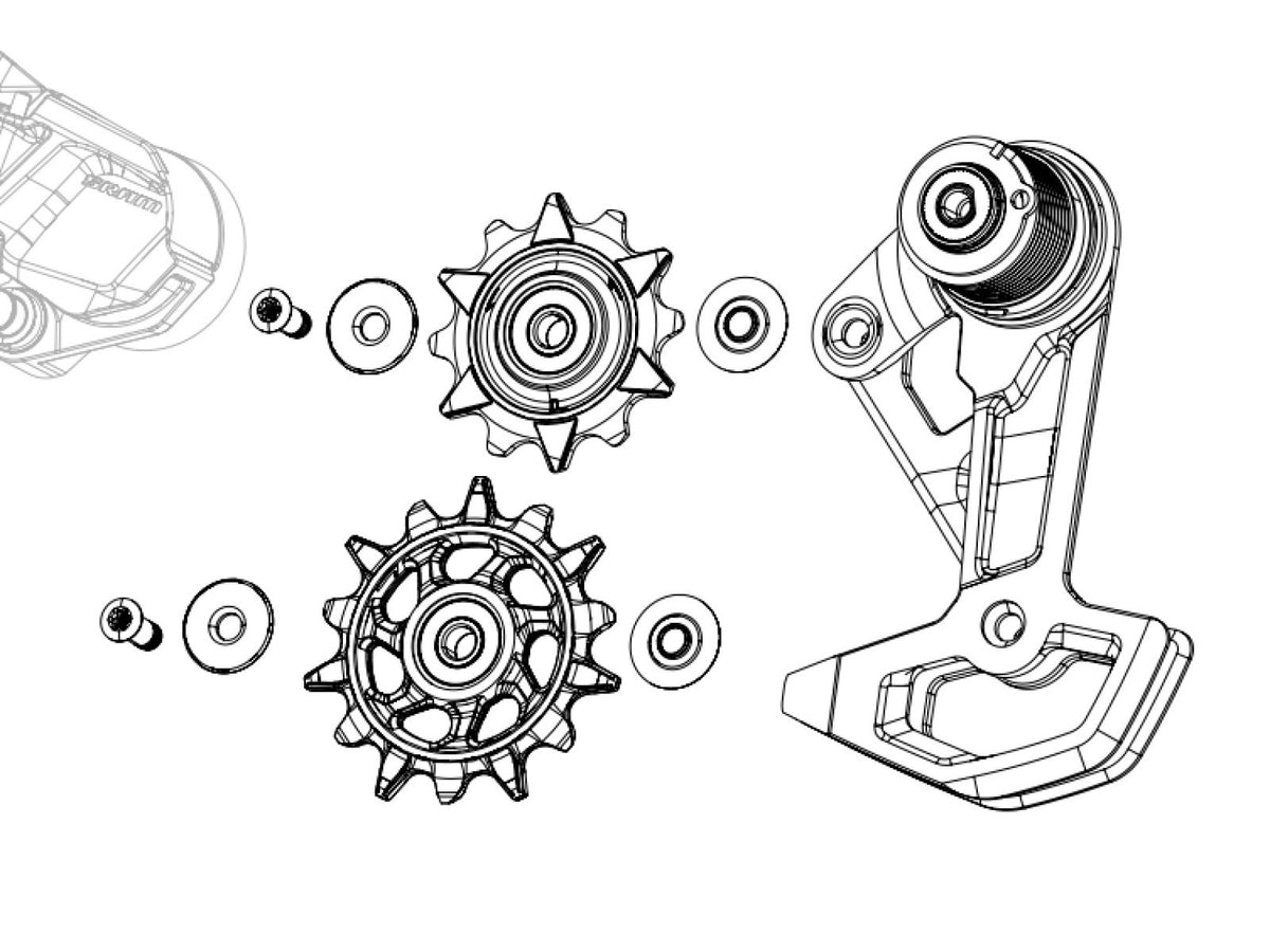 Kit gabbia SRAM XX DH T-Type AXS