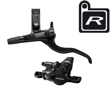 Impianto Freno a Disco Shimano M4100 Sinistro Anteriore 2 Pistoncini